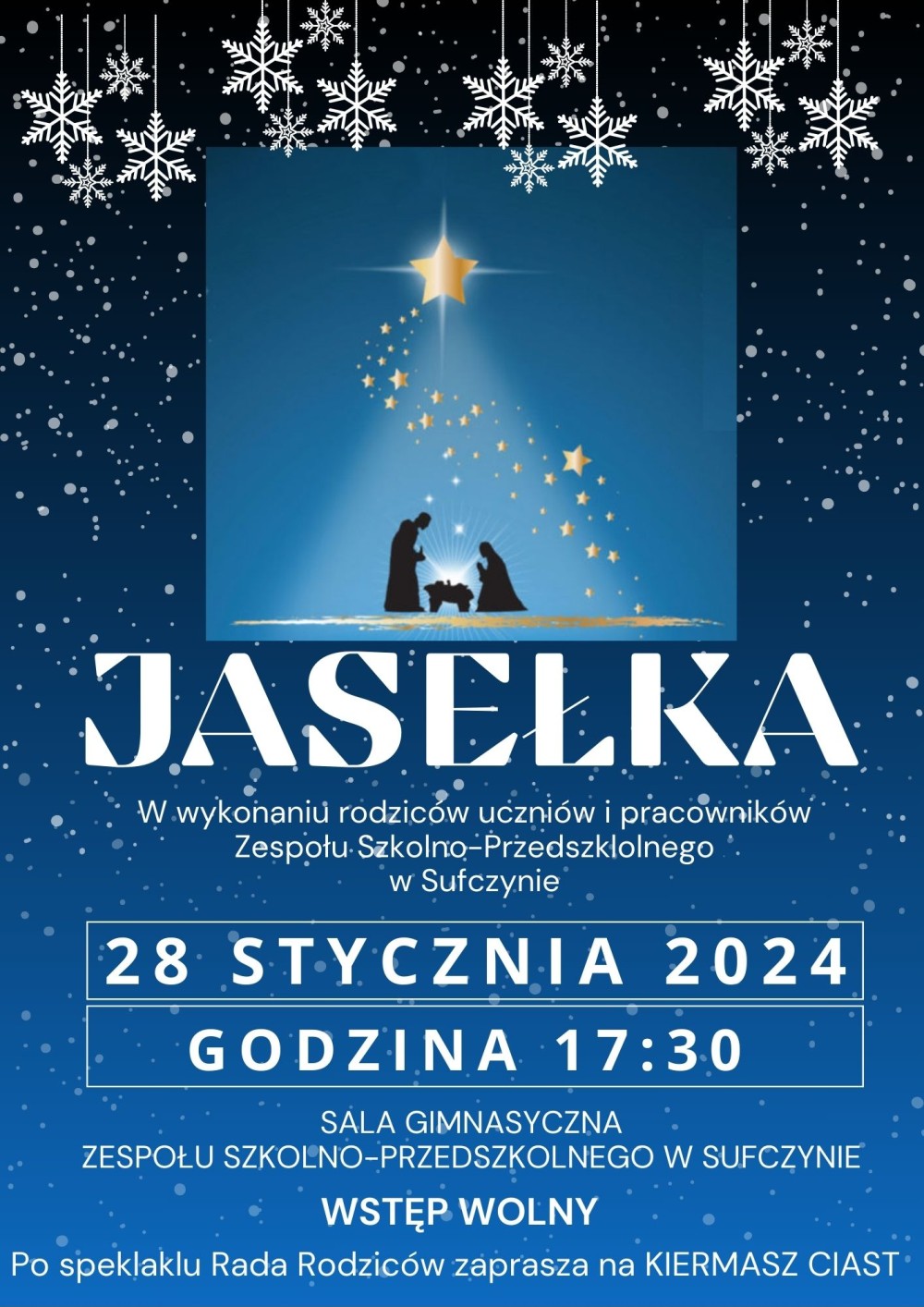 Plakat Jasełka